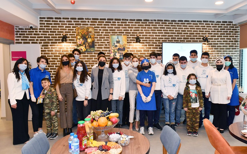 Mehriban Aliyeva views conditions created at Autism Center 