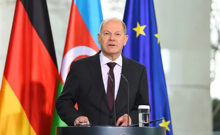 Azərbaycan Prezidenti və Almaniya Kansleri birgə mətbuat konfransı keçiriblər - YENİLƏNİB