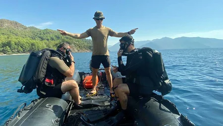 Joint exercises involving Azerbaijani and Turkish Naval Special Forces end