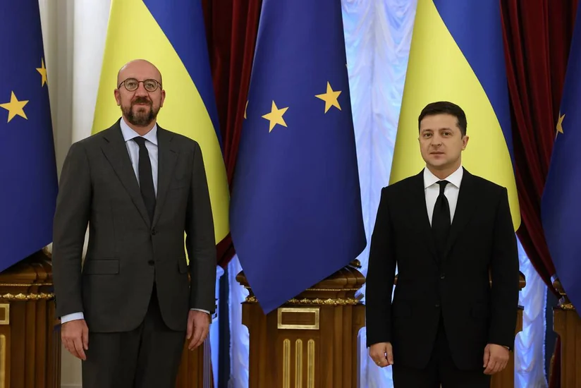 Зеленский обсудил с Мишелем переговоры по членству Украины в ЕС