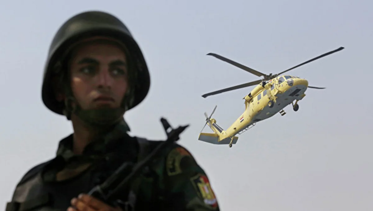 Misir hərbçiləri Sinayda iki terrorçunu məhv edib