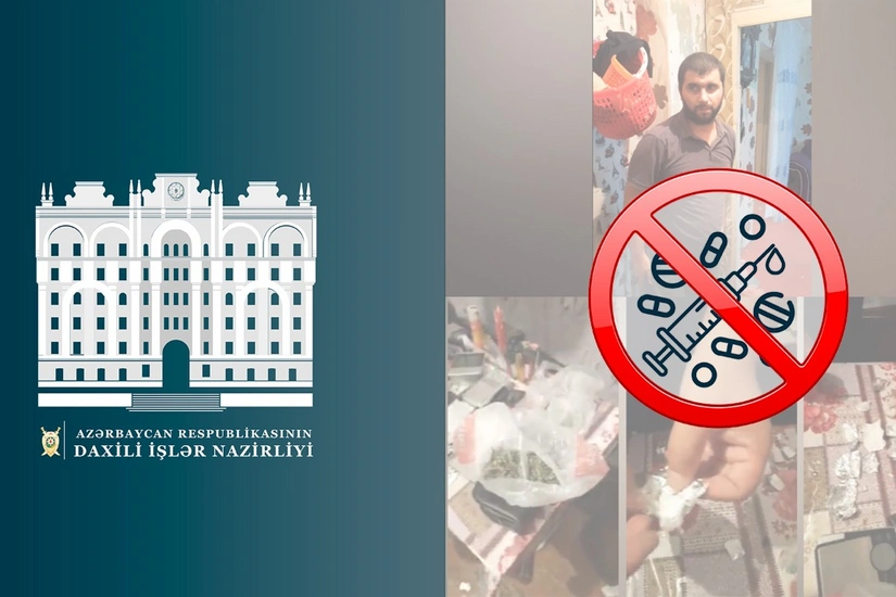 Qobu polisi əməliyyat keçirib, saxlanılan var