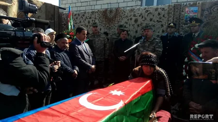 Azərbaycan Ordusunun şəhid olan hərbi qulluqçusu dəfn edilib - FOTO - VİDEO - YENİLƏNİB