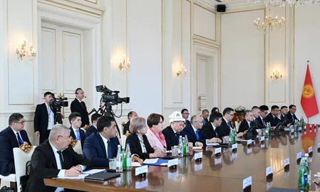 Second meeting of Azerbaijan-Kyrgyzstan Interstate Council held