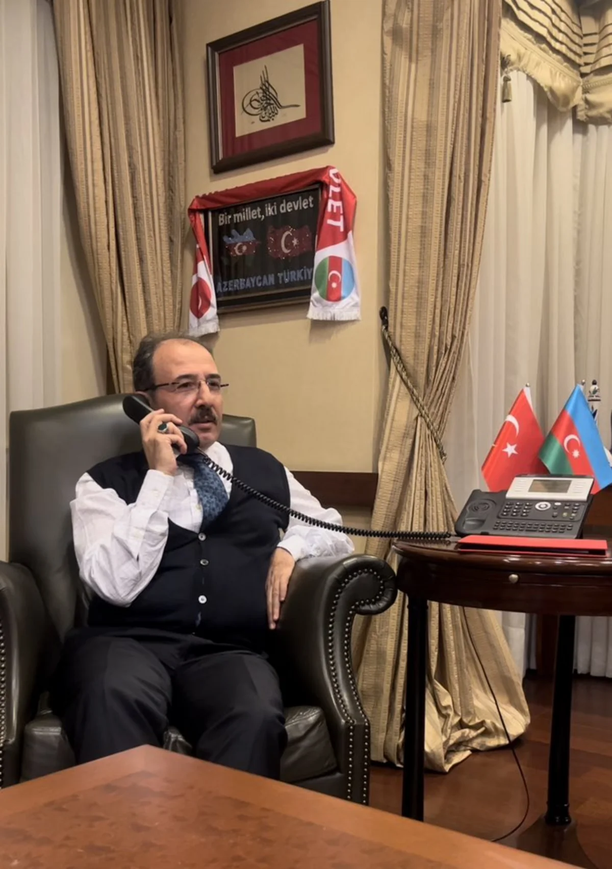 Türkiyə səfiri: “Azərbaycanın həmrəylik rəmzinə çevrilən Sərvər Bəşirliyə təşəkkür etdim”