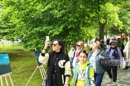 Qəbələdəki Cotari kilsəsində Pasxa bayramı qeyd edilib - YENİLƏNİB