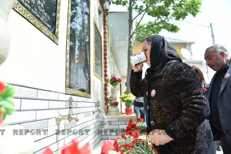 В Баку открыт родник в память о шехиде Отечественной войны Этибаре Наджафове