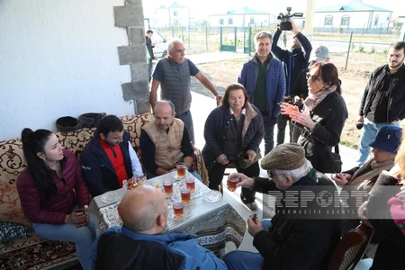 Türkiyəli səyyahlar Zəngilanın Ağalı kəndinə səfər ediblər