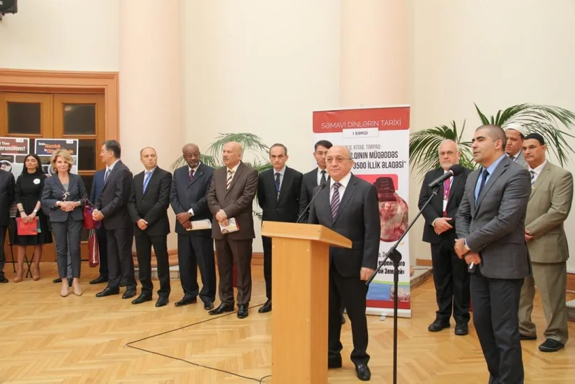 Bakıda Yəhudi xalqının müqəddəs torpaqlarla 3500 illik əlaqəsi adlı sərgi keçirilib