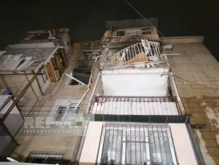 Bakıda yaşayış binasındakı partlayışın təfərrüatı məlum olub - YENİLƏNİB-4