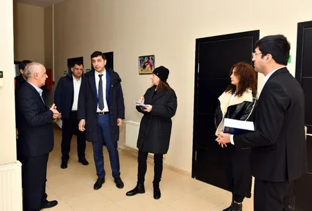 Nazir Bakının kənd və qəsəbələrində bir sıra idman mərkəzlərinə baxış keçirib