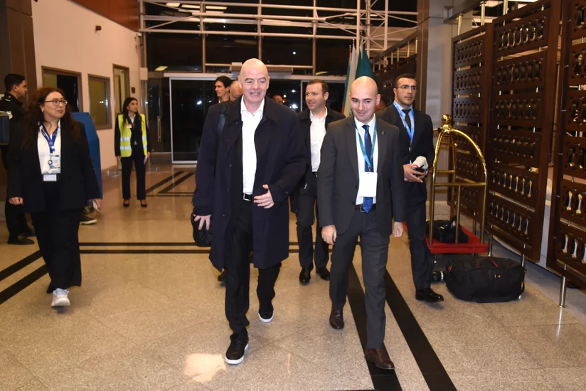 FIFA-nın prezidenti COP29-da iştirak etmək üçün Azərbaycana səfərə gəlib