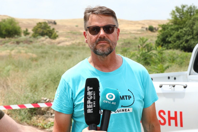 Çarlz Veyli: Mina təhlükəsi Qarabağın sürətli inkişafına ciddi maneədir