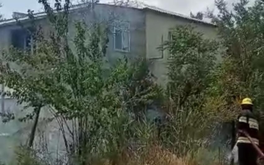 Abşeronda yanğının yaşayış binasına keçməsinin qarşısı alınıb