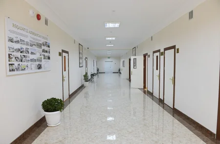 Azerbaijan's First VP views new building of Gubadli district Khanlig village school in Ramana