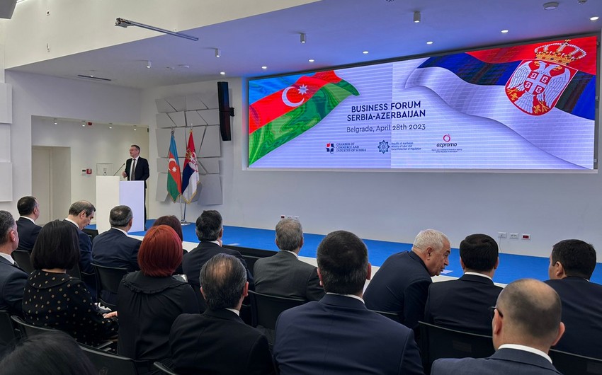 Serbian-Azerbaijani business forum held in Belgrade