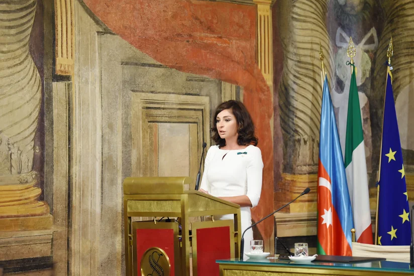 Azərbaycanın Birinci vitse-prezidenti: “Ümidvaram ki, İtaliya ATƏT-in fəaliyyətdə olan sədri kimi münaqişənin həllində böyük rol oynayacaq”
