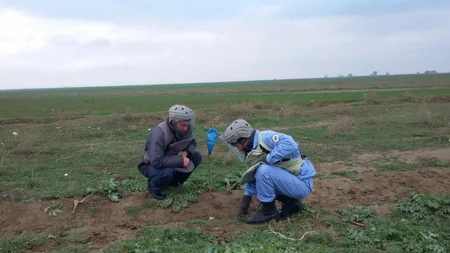 Goranboyda yol kənarından əl qumbarası aşkar edilib