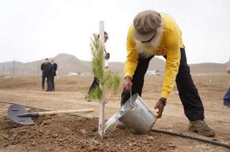 Sadhguru's Save Soil movement in Azerbaijan