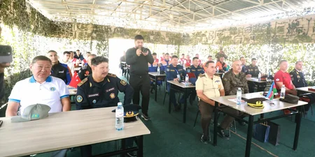 Azərbaycan xilasediciləri Qazaxıstanda beynəlxalq yarışda iştirak ediblər
