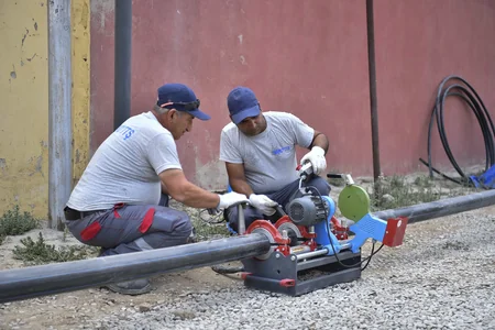 Yeni Ramanada mərkəzləşdirilmiş içməli su şəbəkəsi inşa olunur