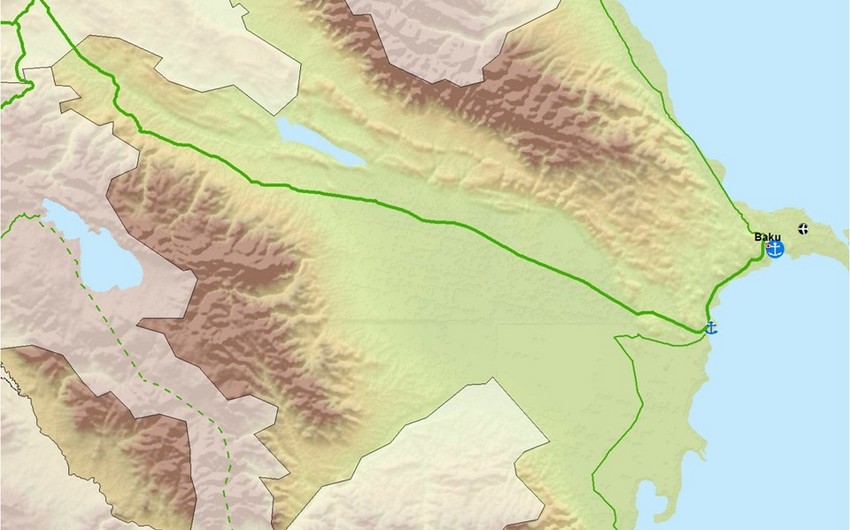 Trans-European Transport Networks introduce maps for Azerbaijan