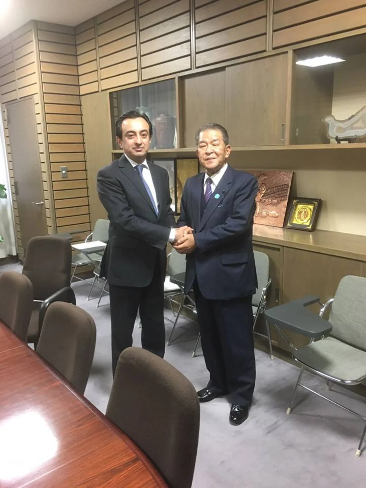Meeting discusses development of ties between Japan's Wakayama and Azerbaijani regions