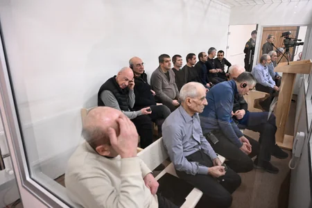 Ermənistanın hərbi təcavüzü nəticəsində çoxsaylı cinayətlər törətməkdə təqsirləndirilən şəxslərin məhkəməsi davam etdirilir