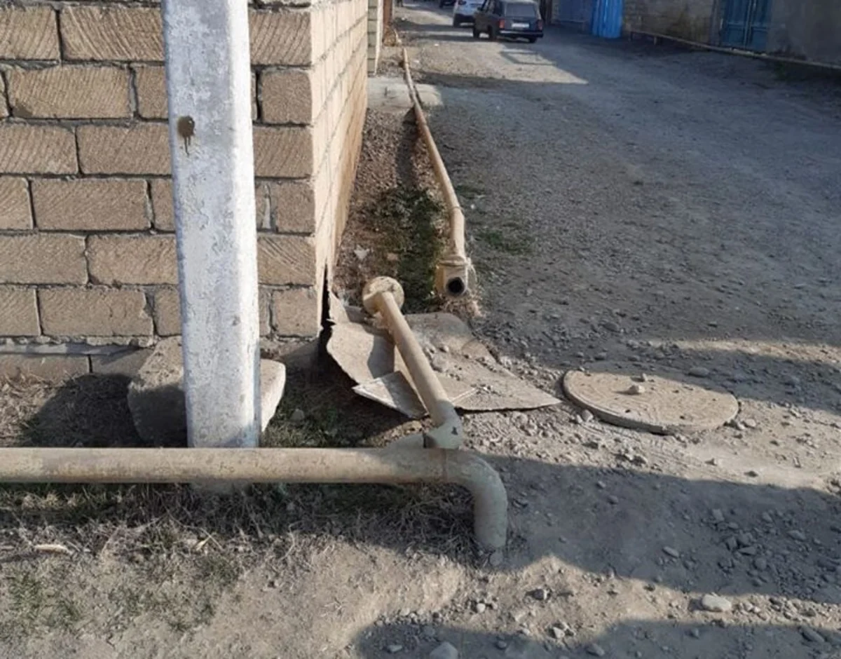 Avtomobil qəzası Mingəçevir sakinlərini qazsız qoydu