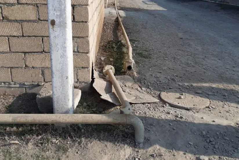 Avtomobil qəzası Mingəçevir sakinlərini qazsız qoydu