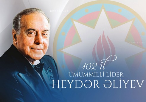 Ümummilli Lider Heydər Əliyevin anadan olmasının 102-ci ildönümüdür