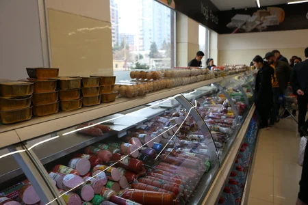 Bakıda “RAHAT” supermarketlər şəbəkəsinin daha bir filialı açıldı - FOTO