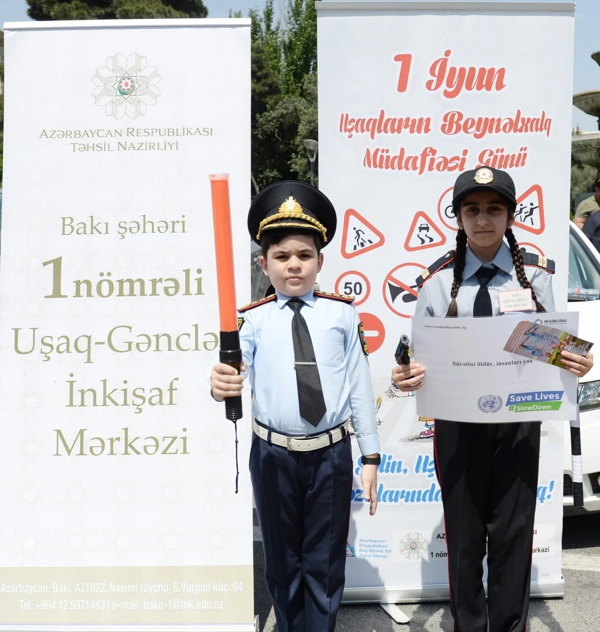 Bakıda Uşaqların Beynəlxalq Müdafiəsi Günü ilə bağlı aksiya keçirilib - VİDEO