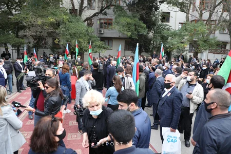 Şəhid Dmitri Solnsevin II Fəxri xiyabanda dəfn olunub