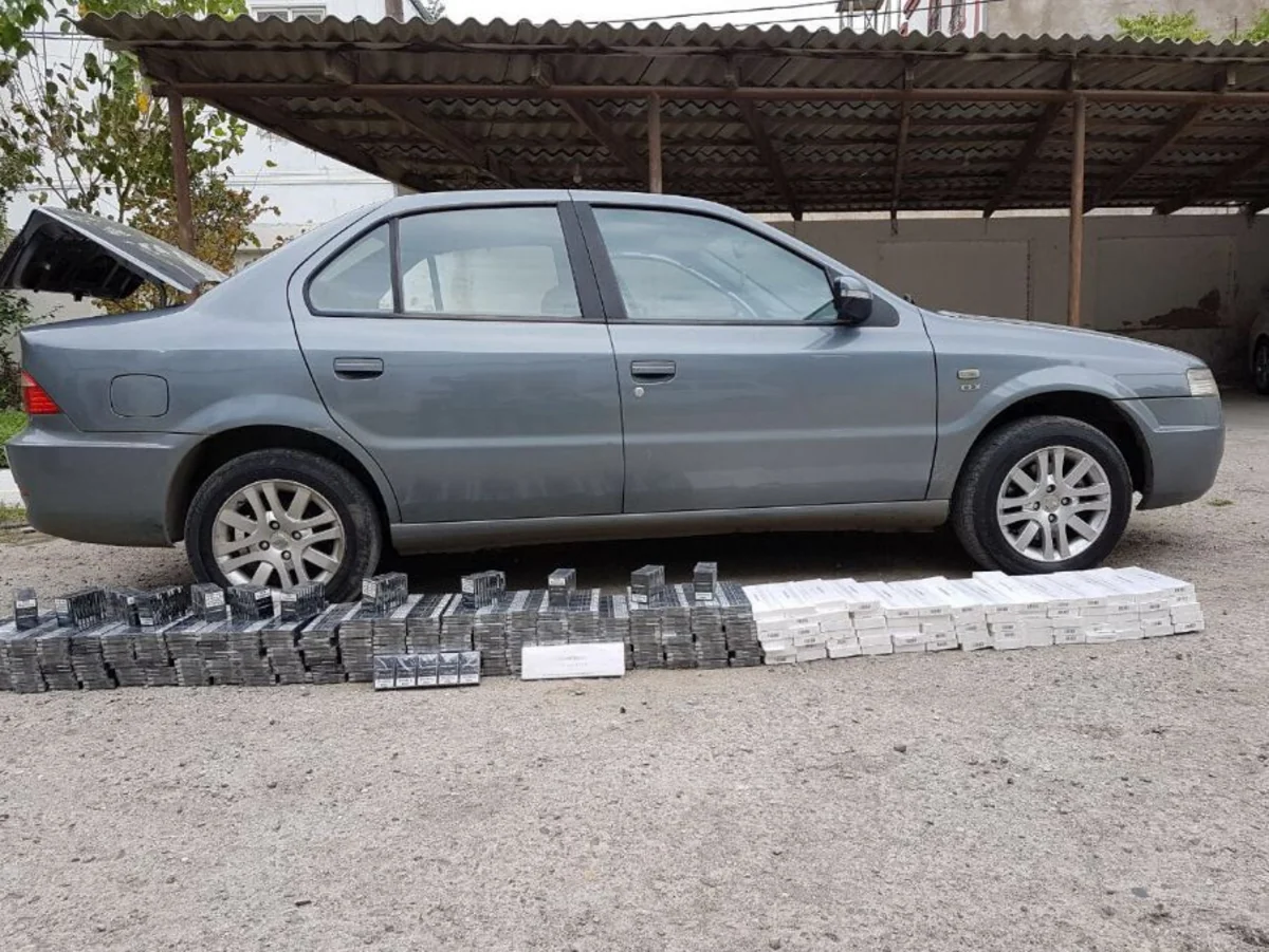 Azərbaycana qaçaqmalçılıq yolu ilə gətirilmiş 50 min ədəd siqaretin realizəsinin qarşısı alınıb