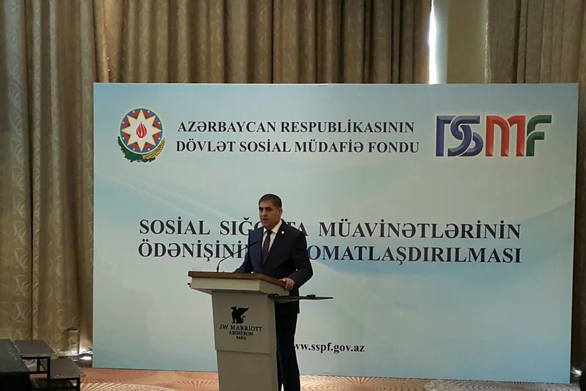 DSMF-nin sədr müavini: Sosial sığorta müavinətlərinin ödənilməsi elektron xidmətlər vasitəsilə reallaşdırılır