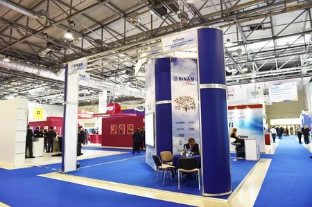 President Ilham Aliyev views Bakutel 2018 exhibition