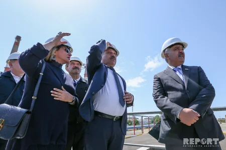На НПЗ имени Гейдара Алиева запущена новая установка для охлаждения воды - ФОТО