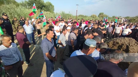 Ağdaşda Birinci Qarabağ müharibəsinin şəhidi İmaməddin Əliyev dəfn edilib - YENİLƏNİB