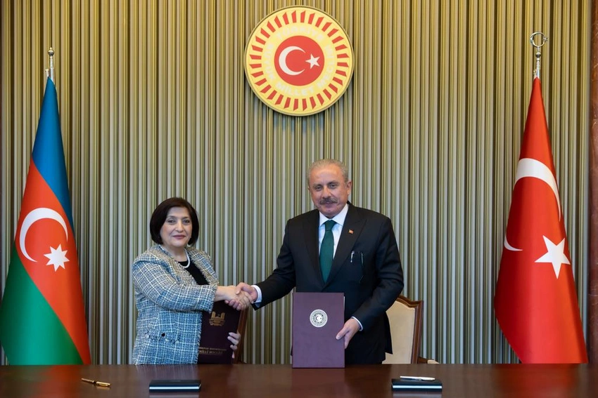 Azərbaycan və Türkiyə parlamentləri arasında əməkdaşlıq haqqında saziş imzalanıb - YENİLƏNİB