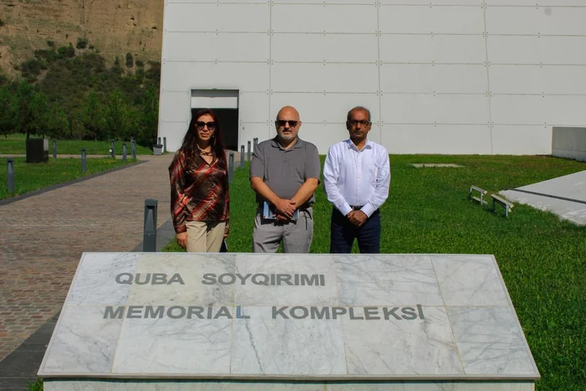 Kanada nümayəndə heyəti Quba Soyqırımı Memorial Kompleksini ziyarət edib