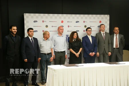 Bakıda keçiriləcək Dünya Kuboku ilə əlaqədar tərəfdaş şirkətlərlə müqavilələr imzalanıb
