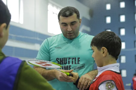 Şamaxıda badminton üzrə layihə həyata keçirilib