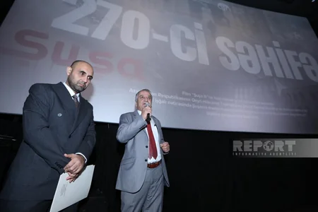 “Şuşa ili”nə həsr olunan “270-ci səhifə” adlı sənədli filminin təqdimatı olub