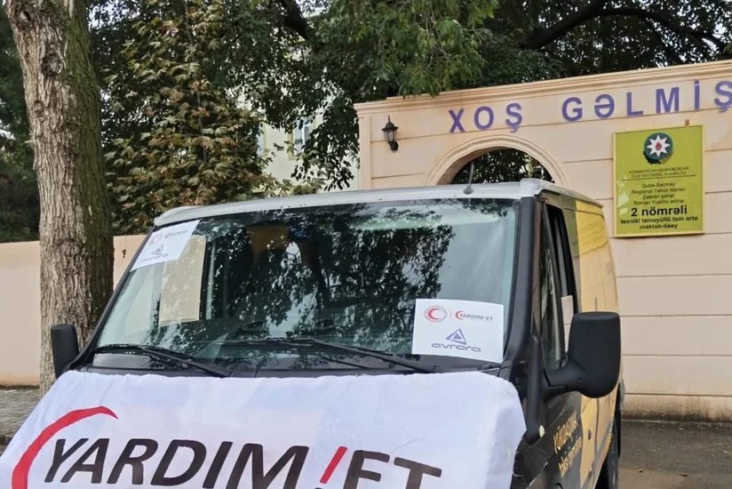 “Avrora Qrup” və AzQAC Şabranın kəndlərində xeyriyyə aksiyası keçirib