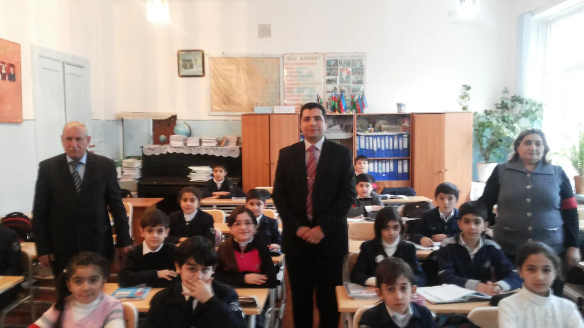 Misir Mədəniyyət Mərkəzinin müdiri Xarici Dillər Gimnaziyasında olub