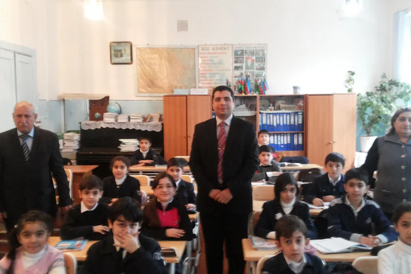 Misir Mədəniyyət Mərkəzinin müdiri Xarici Dillər Gimnaziyasında olub