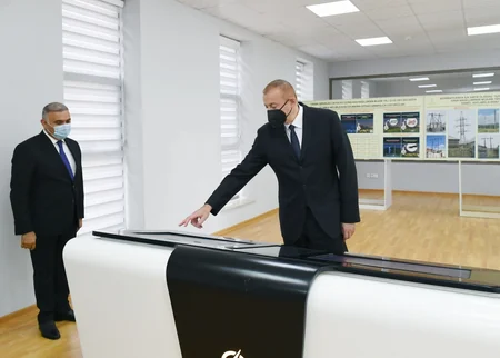 “Azərişıq” ASC-nin Balakən Avtomatik İdarəetmə və Nəzarət Mərkəzi istifadəyə verilib