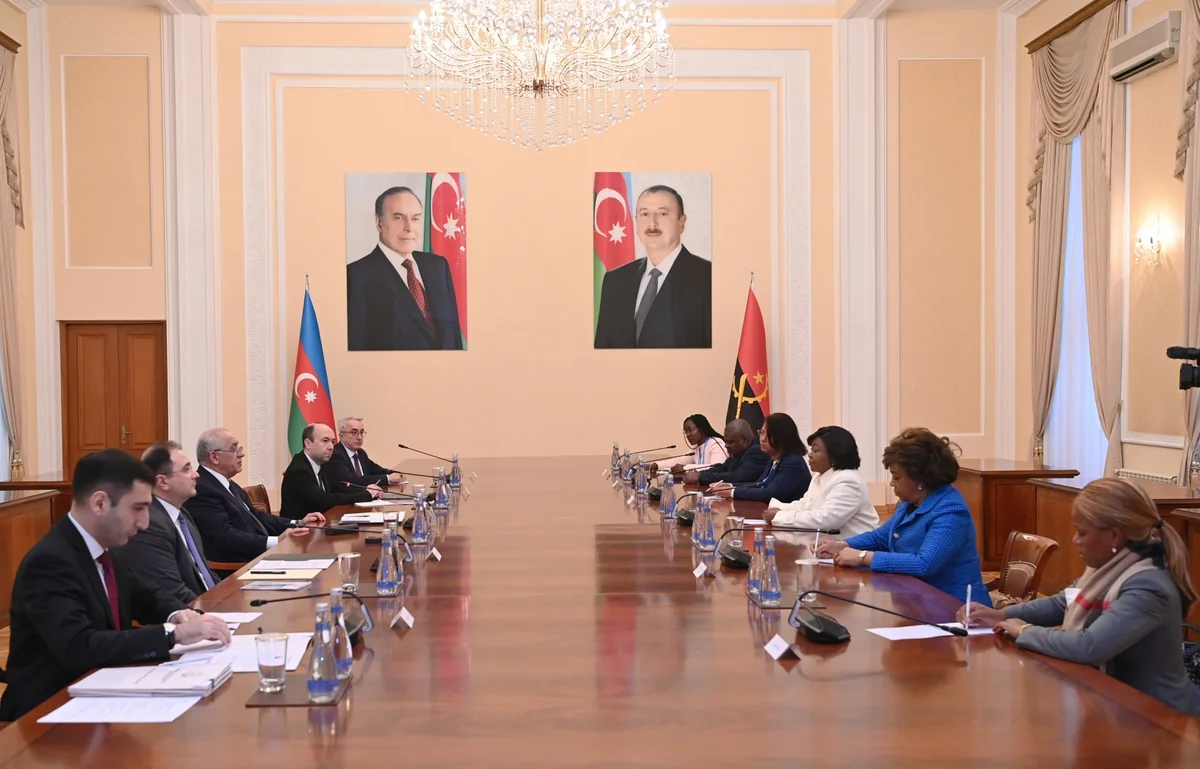 Əli Əsədov Anqolanın vitse-prezidenti ilə görüşüb