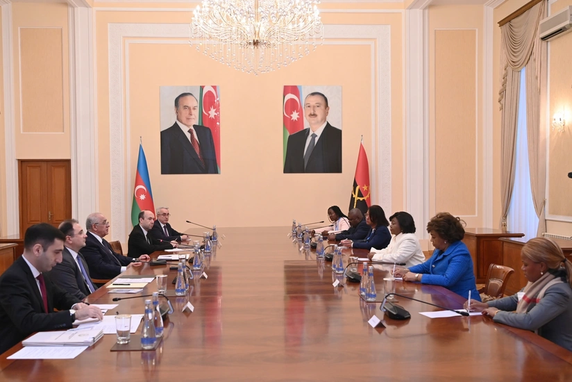 Əli Əsədov Anqolanın vitse-prezidenti ilə görüşüb
